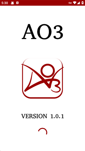 AO3应用启动页面
